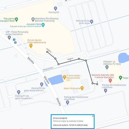 Apartament Marynarska Aquapark Реда Экстерьер фото