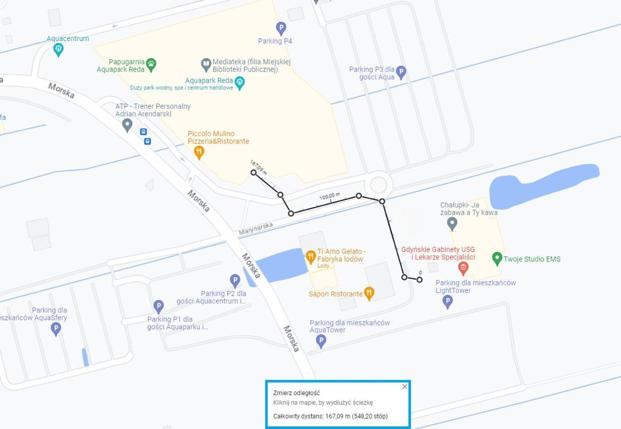Apartament Marynarska Aquapark Реда Экстерьер фото